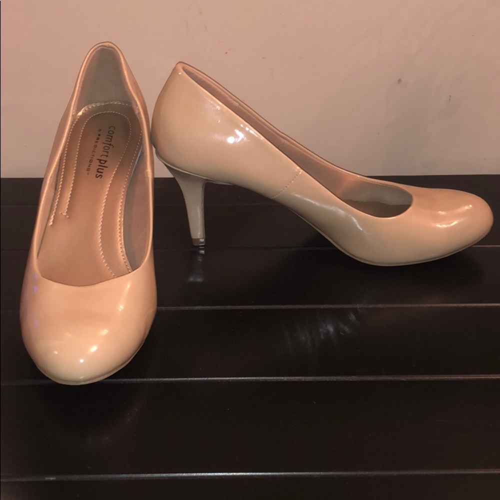Comfort Plus Nude Heels